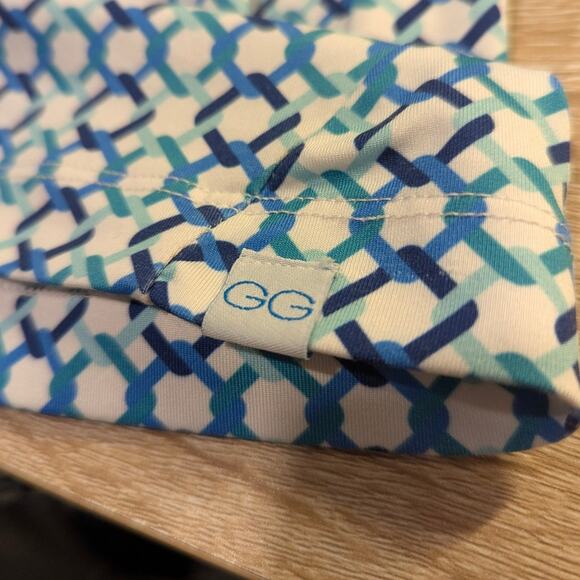 GG Blue Chainlink 1/4 Zip Long Sleeve XS - Picture 6 of 6